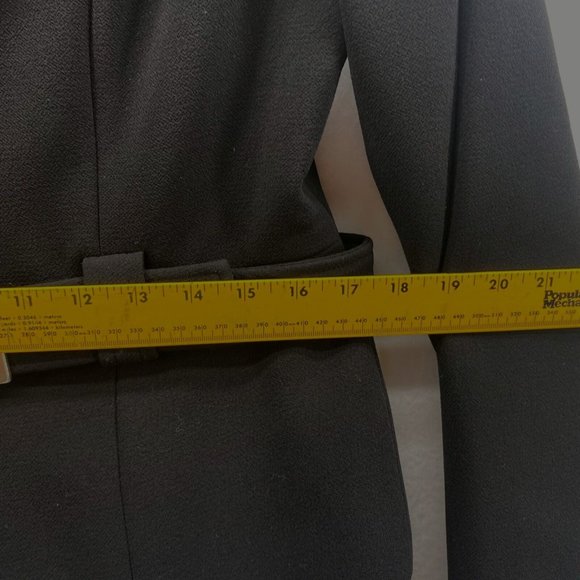TALBOTS Womens Blazer Jacket w/Belt Classic Office Wear‎ - Picture 7 of 8